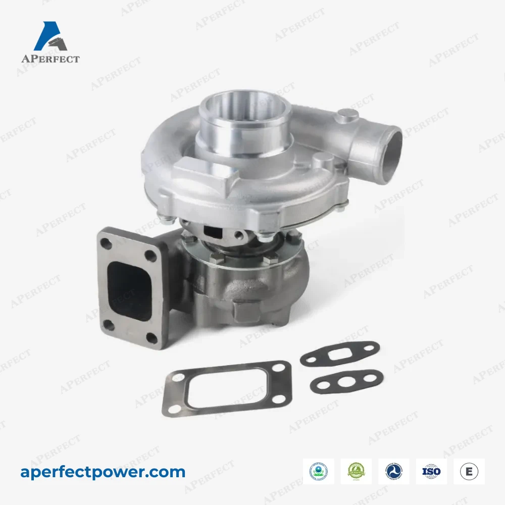 Aperfect T3T4W HX40W Super Drag Turbo 16cm² with T4 to T3 Adapter compressor side